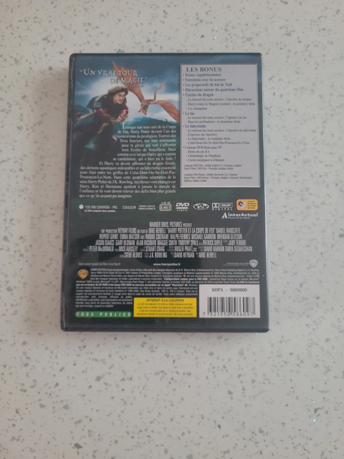 DVD "Harry Potter y El Cáliz de Fuego" – photo 2